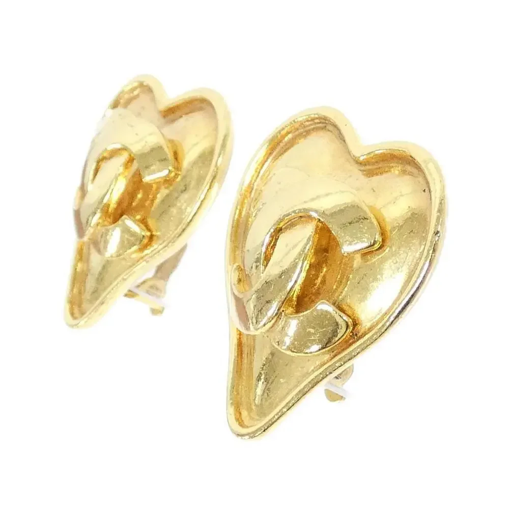 CHANEL Authentic Gold Earrings
